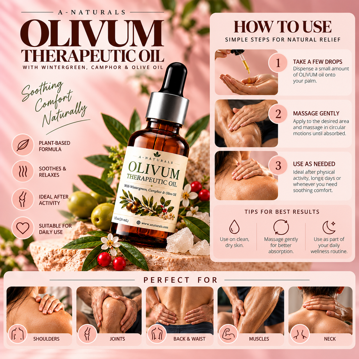 Olivum Therapeutic Pain Oil