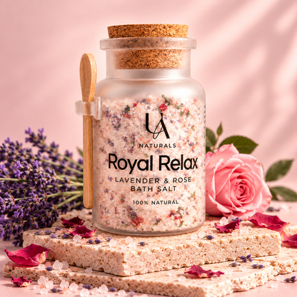 Royal Relax Lavender & Rose Bath Salt