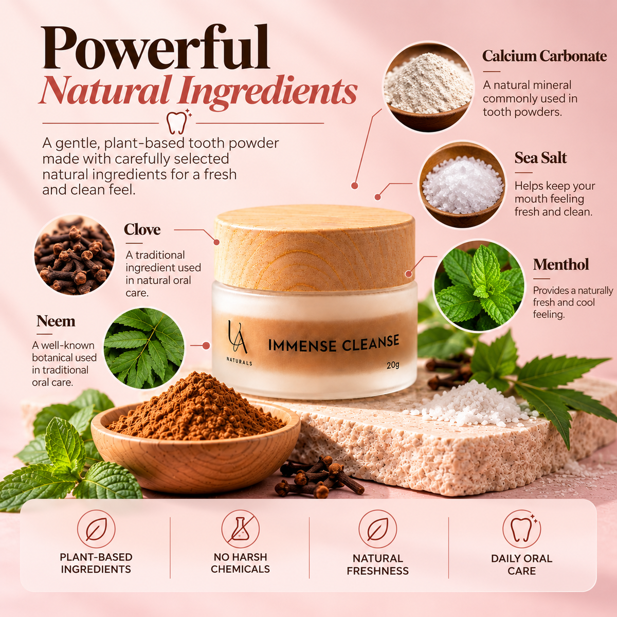 Immense Cleanse Tooth Powder