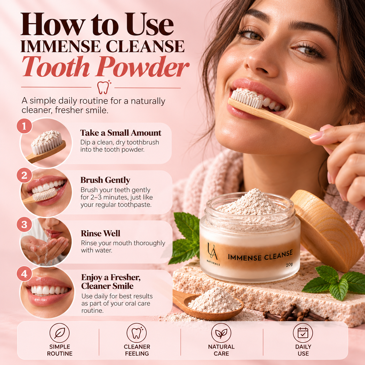 Immense Cleanse Tooth Powder