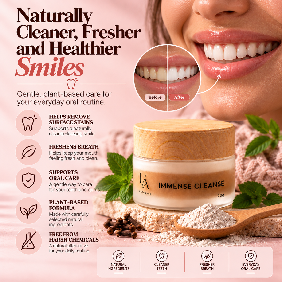 Immense Cleanse Tooth Powder