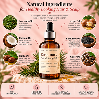 Rosemary Hair and Scalp Oil