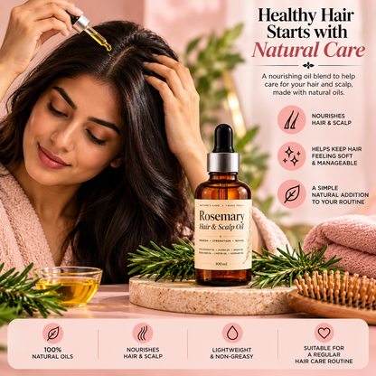 Rosemary Hair and Scalp Oil