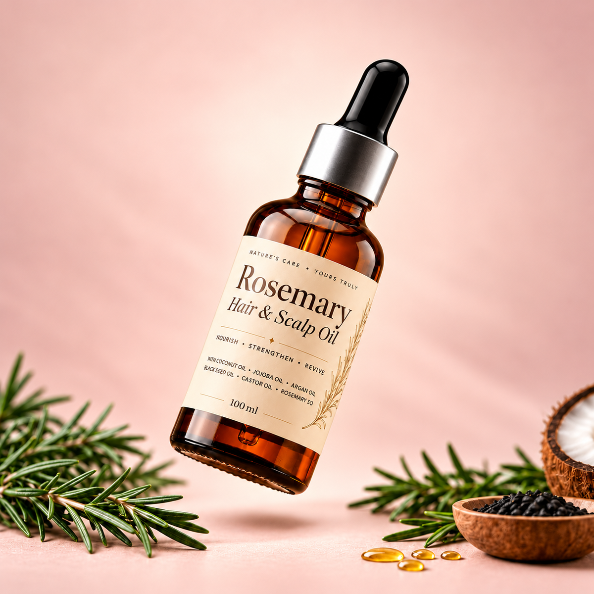 Rosemary Hair and Scalp Oil