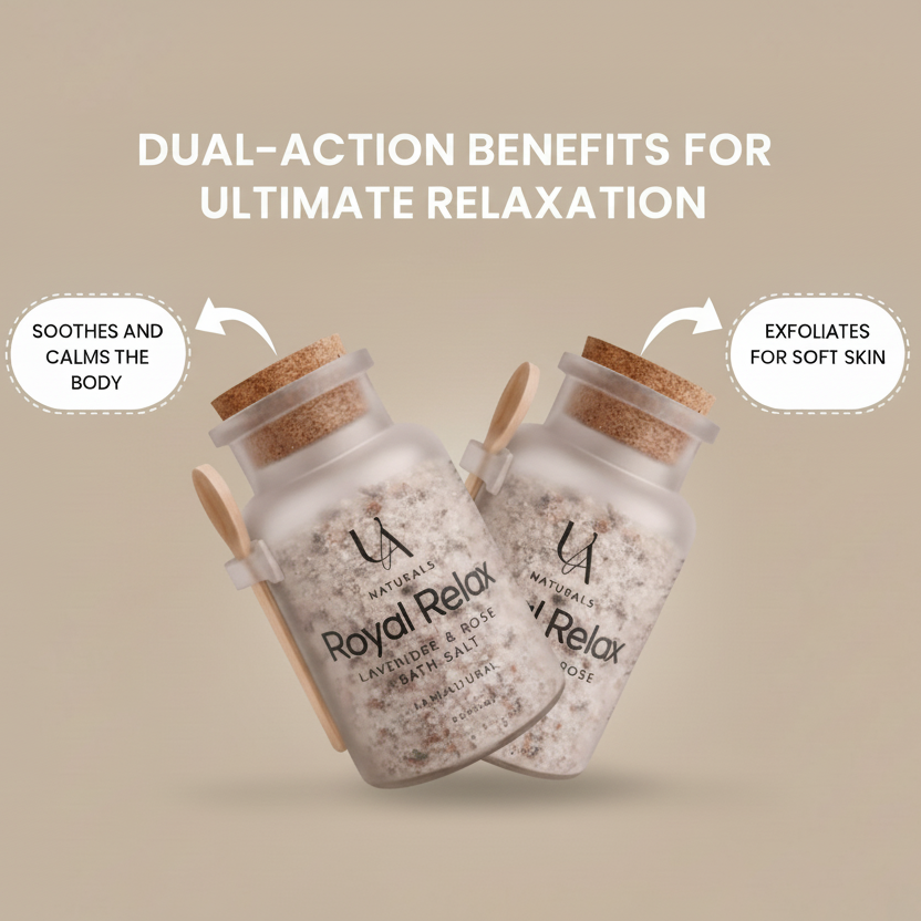 Royal Relax Lavender & Rose Bath Salt